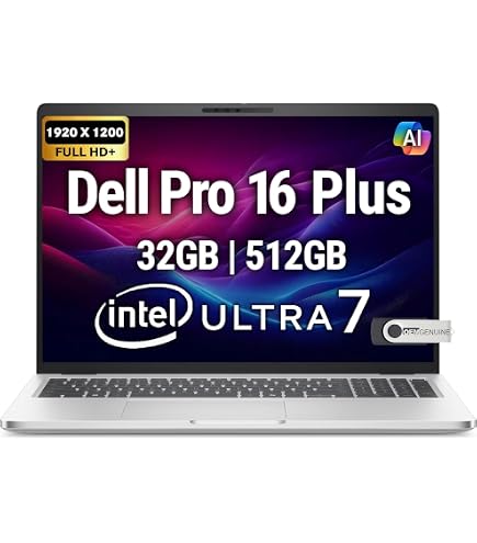 Amazon.com: Dell Pro 16 PC16250 Laptop 16